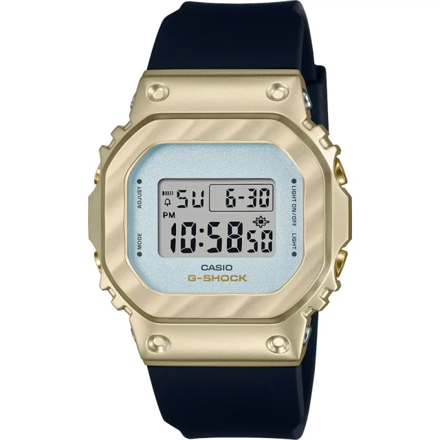 Японские наручные женские часы Casio GM-S5600BC-1. Коллекция G-Shock