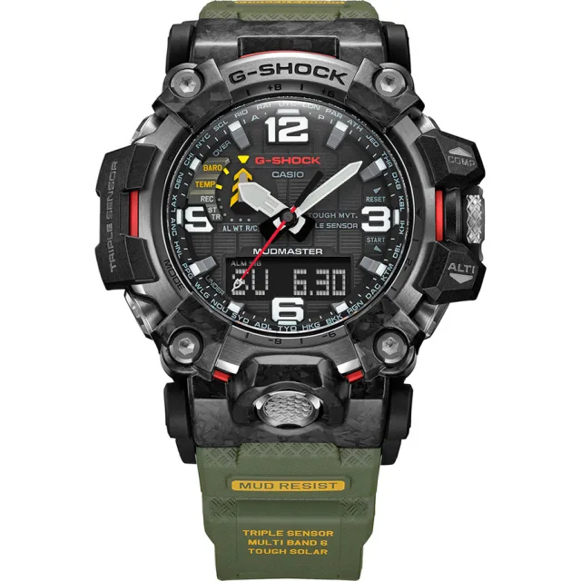 Японские наручные мужские часы Casio GWG-2000-1A3ER. Коллекция G-Shock