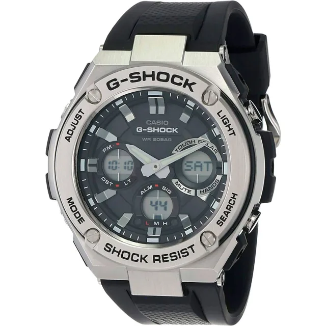 Японские наручные мужские часы Casio GST-S110-1A. Коллекция G-Shock