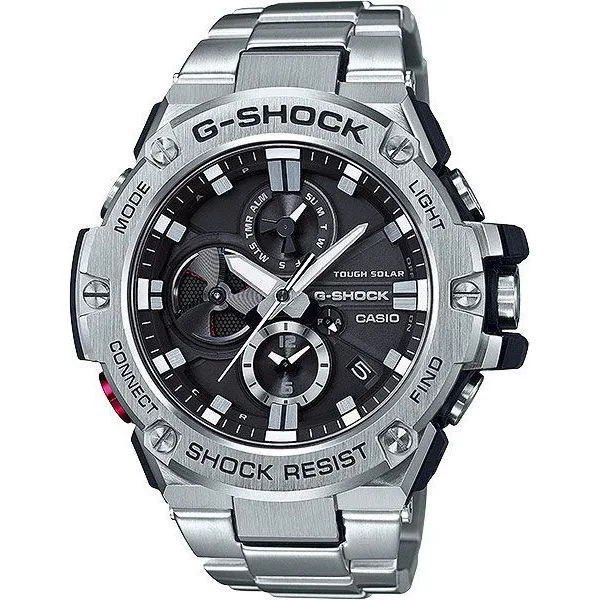 Японские наручные мужские часы Casio GST-B100D-1A. Коллекция G-Shock