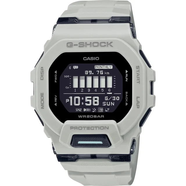 Японские наручные мужские часы Casio GBD-200UU-9ER. Коллекция G-Shock