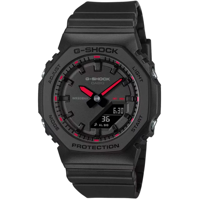Японские наручные женские часы Casio GMA-P2100SA-1A1. Коллекция G-Shock