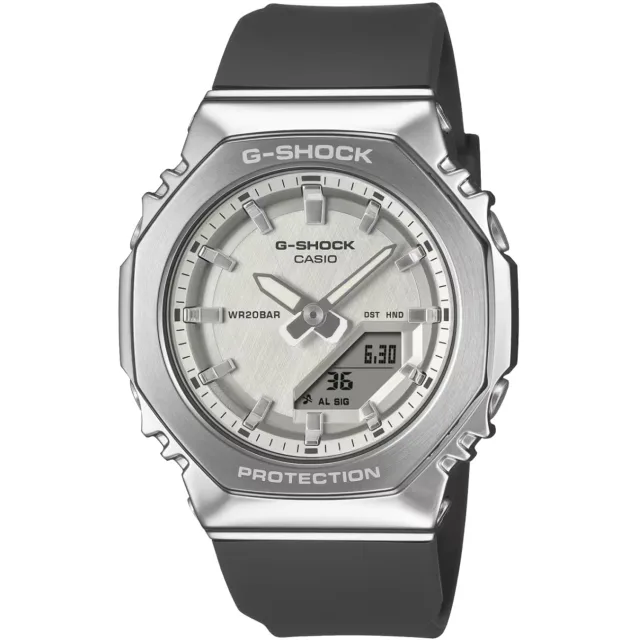 Японские наручные женские часы Casio GM-S2110-1A7. Коллекция G-Shock