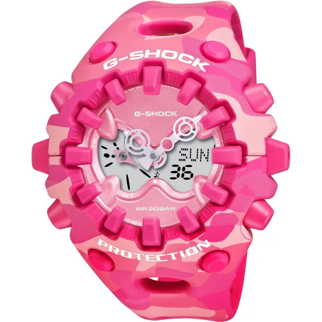 Японские наручные мужские часы Casio GA-V01CMG-4A. Коллекция G-Shock