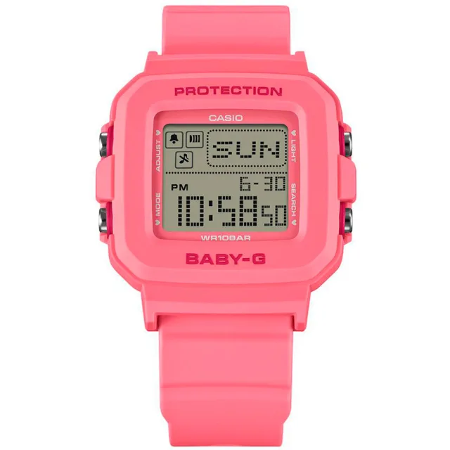 Японские наручные женские часы Casio BGD-10KH-4. Коллекция Baby-G
