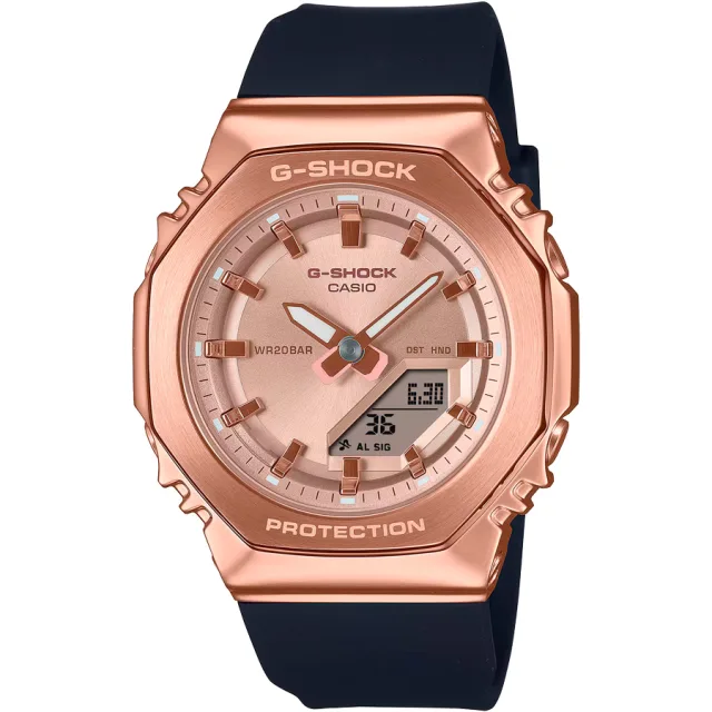 Японские наручные женские часы Casio GM-S2110PG-1A4. Коллекция G-Shock