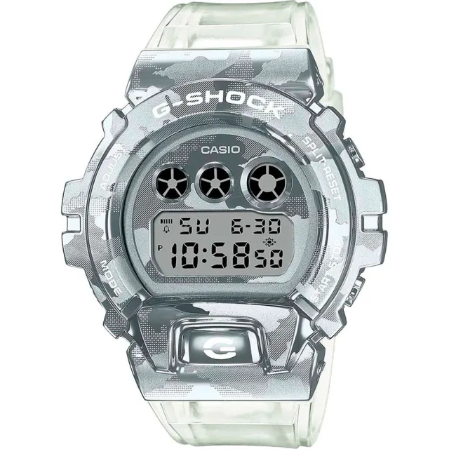 Японские наручные мужские часы Casio GM-6900SCM-1ER. Коллекция G-Shock