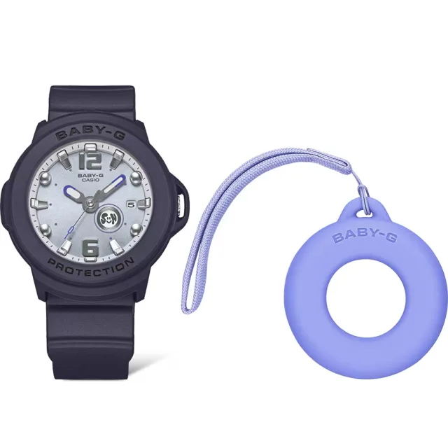 Японские наручные женские часы Casio BGA-15K-2A. Коллекция Baby-G