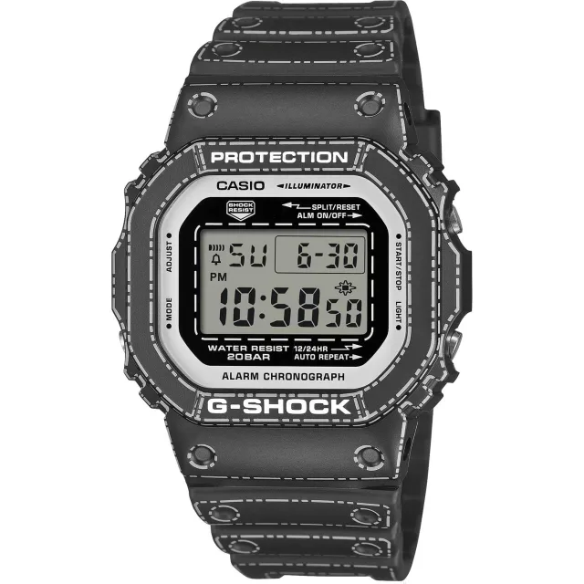 Японские наручные мужские часы Casio DW-5600RGM-1. Коллекция G-Shock