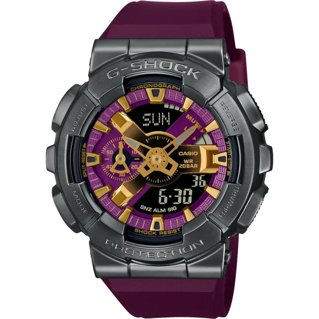 Японские наручные мужские часы Casio GM-110CL-6A. Коллекция G-Shock