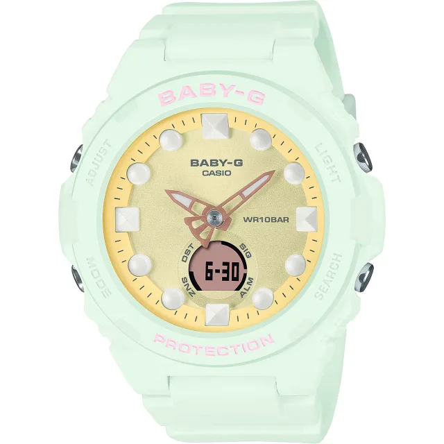 Японские наручные женские часы Casio BGA-320FH-3A. Коллекция Baby-G