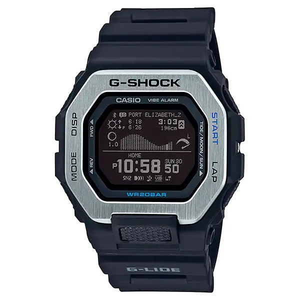 Японские наручные мужские часы Casio GBX-100-1. Коллекция G-Shock