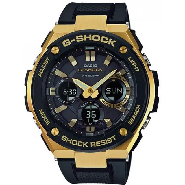 Японские наручные мужские часы Casio GST-S100G-1A. Коллекция G-Shock