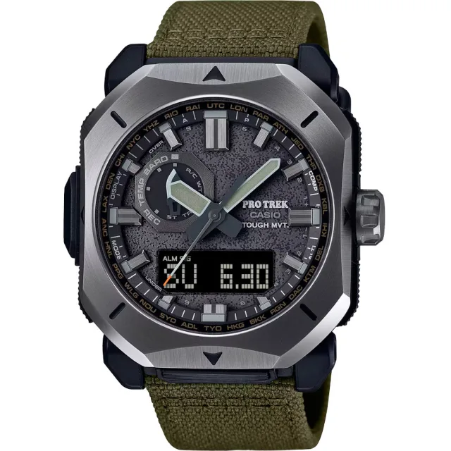 Японские наручные мужские часы Casio PRW-6900YB-3. Коллекция Pro-Trek