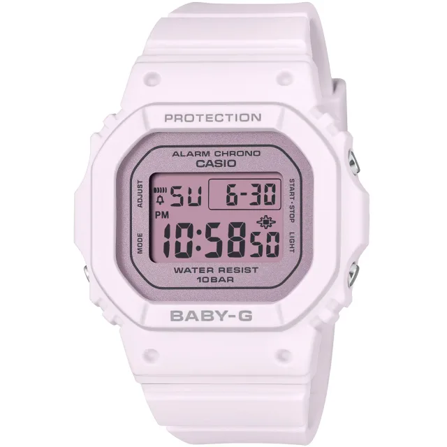 Японские наручные женские часы Casio BGD-565SC-4B. Коллекция Baby-G
