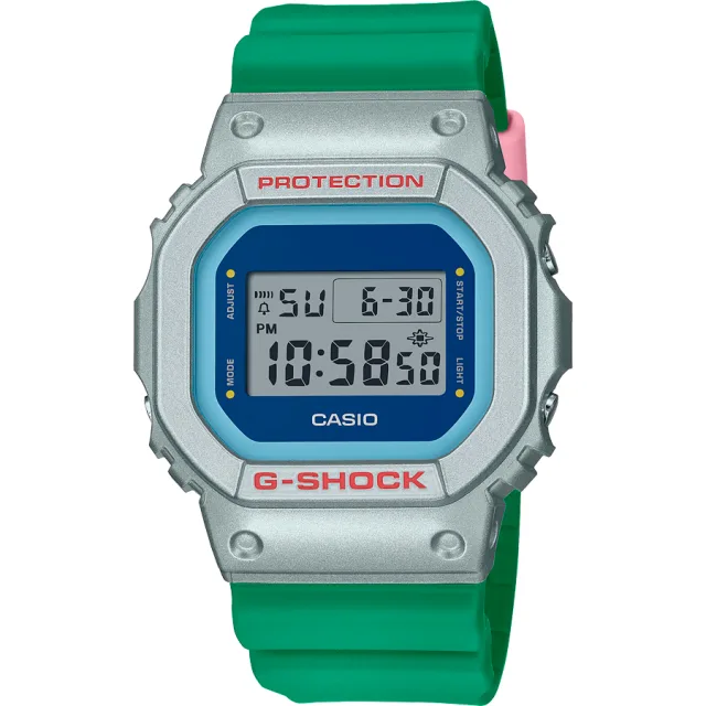 Японские наручные мужские часы Casio DW-5600EU-8A3. Коллекция G-Shock