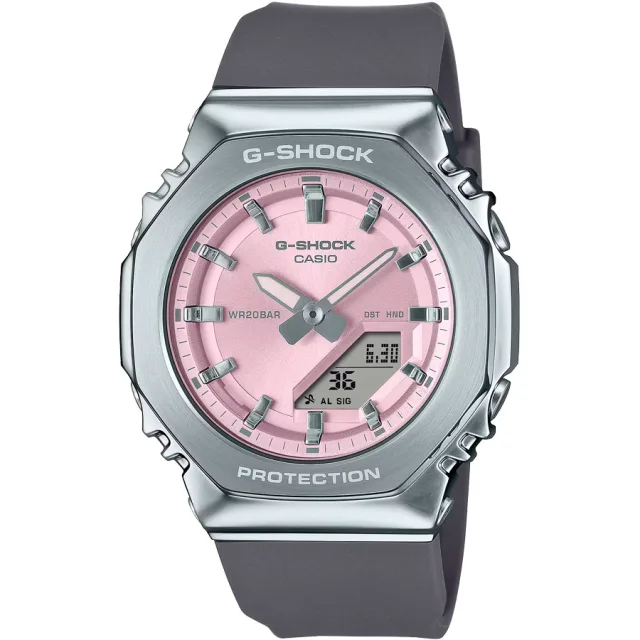 Японские наручные женские часы Casio GM-S2110-4A. Коллекция G-Shock