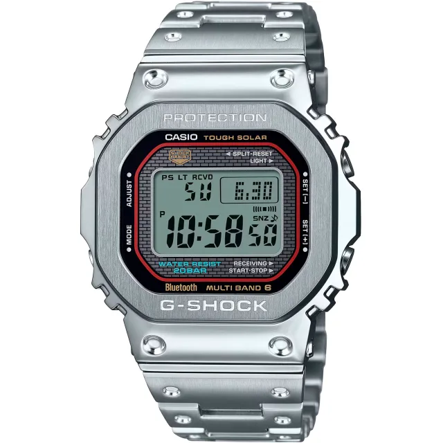 Японские наручные мужские часы Casio GMW-B5000D-1C. Коллекция G-Shock