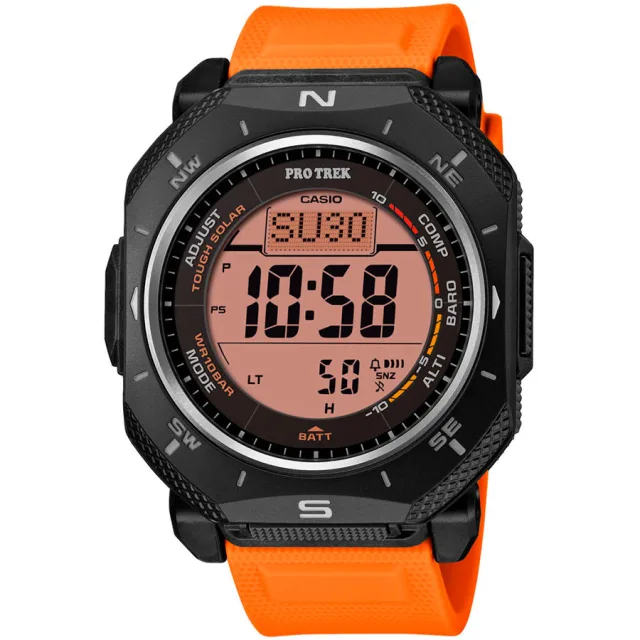 Японские наручные мужские часы Casio PRG-69-4. Коллекция Pro-Trek