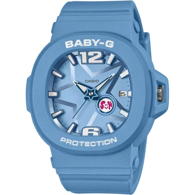 Японские наручные женские часы Casio BGA-10D-2A2. Коллекция Baby-G