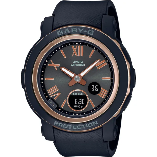 Японские наручные женские часы Casio BGA-290-1A. Коллекция Baby-G