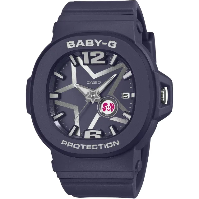 Японские наручные женские часы Casio BGA-10D-2A1. Коллекция Baby-G