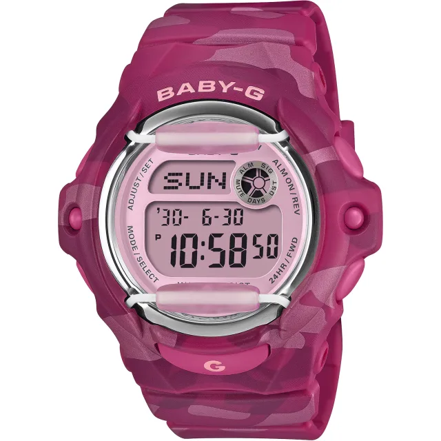 Японские наручные женские часы Casio BG-169CM-4. Коллекция Baby-G