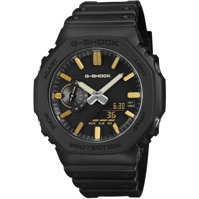 Японские наручные мужские часы Casio GA-2100LXB-1A9. Коллекция G-Shock