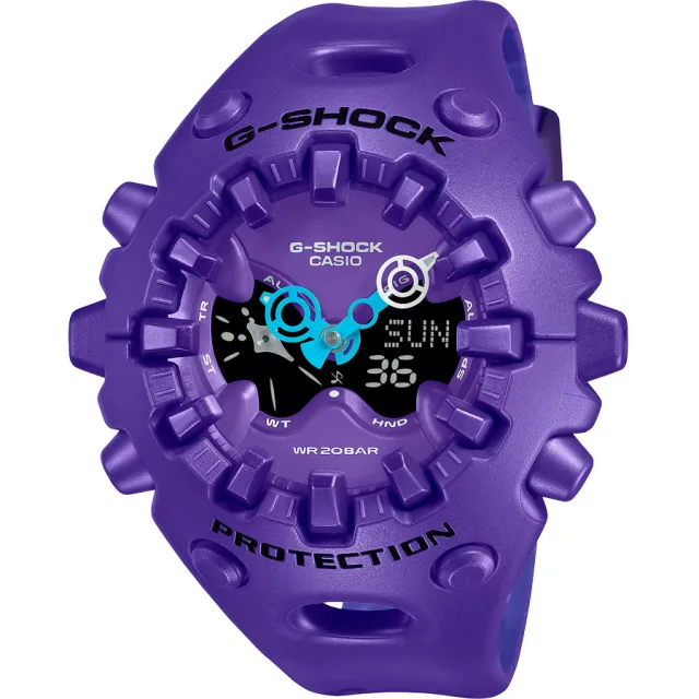 Японские наручные мужские часы Casio GA-V01-2A. Коллекция G-Shock