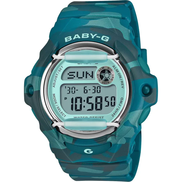 Японские наручные женские часы Casio BG-169CM-2. Коллекция Baby-G