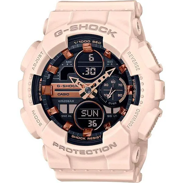 Японские наручные мужские часы Casio GMA-S140M-4AER. Коллекция G-Shock