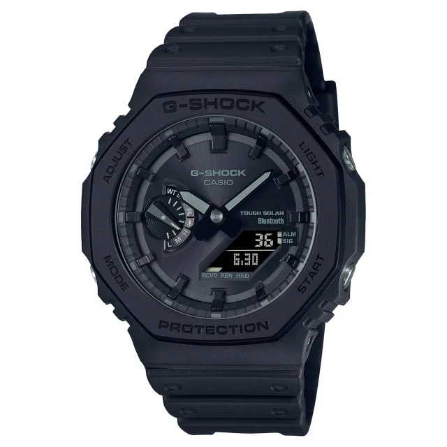 Японские наручные мужские часы Casio GA-B2100-1A1. Коллекция G-Shock