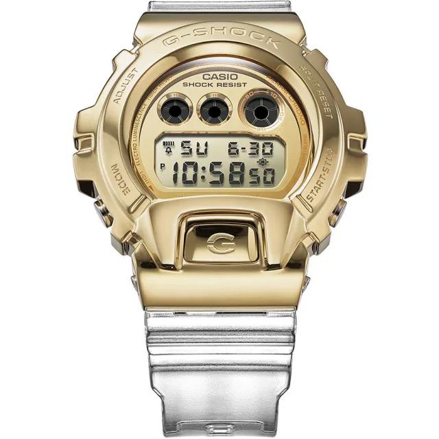 Японские наручные мужские часы Casio GM-6900SG-9ER. Коллекция G-Shock