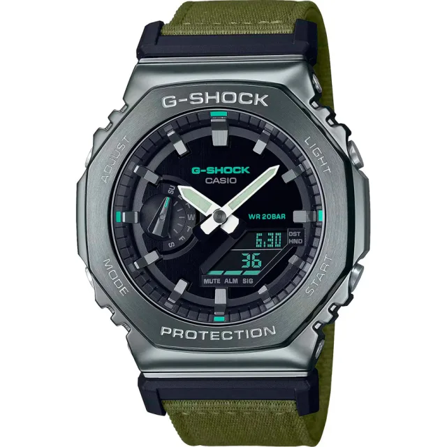 Японские наручные мужские часы Casio GM-2100CB-3A. Коллекция G-Shock