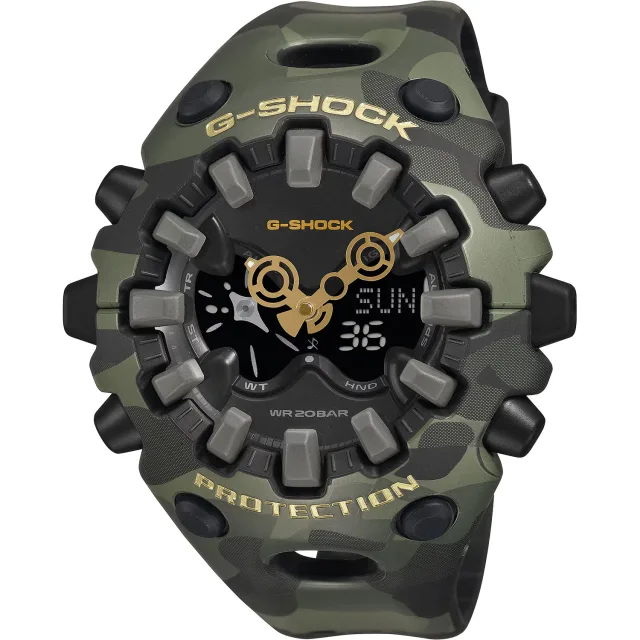 Японские наручные мужские часы Casio GA-V01CMG-3A. Коллекция G-Shock