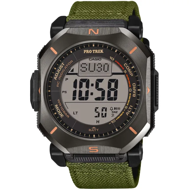 Японские наручные мужские часы Casio PRW-69YB-3. Коллекция Pro-Trek