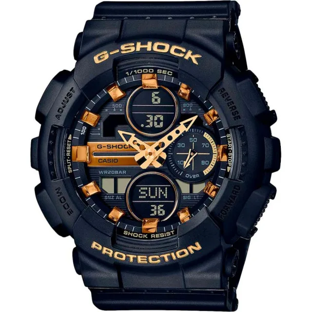 Японские наручные мужские часы Casio GMA-S140M-1AER. Коллекция G-Shock