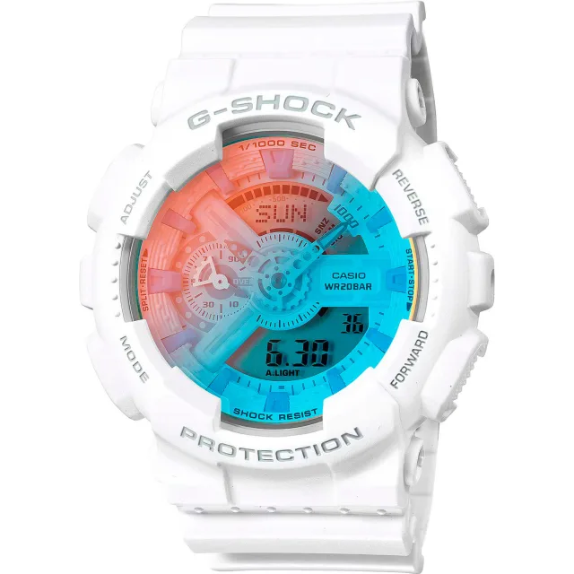 Японские наручные мужские часы Casio GA-110TL-7A. Коллекция G-Shock