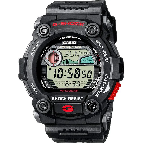 Японские наручные мужские часы Casio G-7900-1E. Коллекция G-Shock