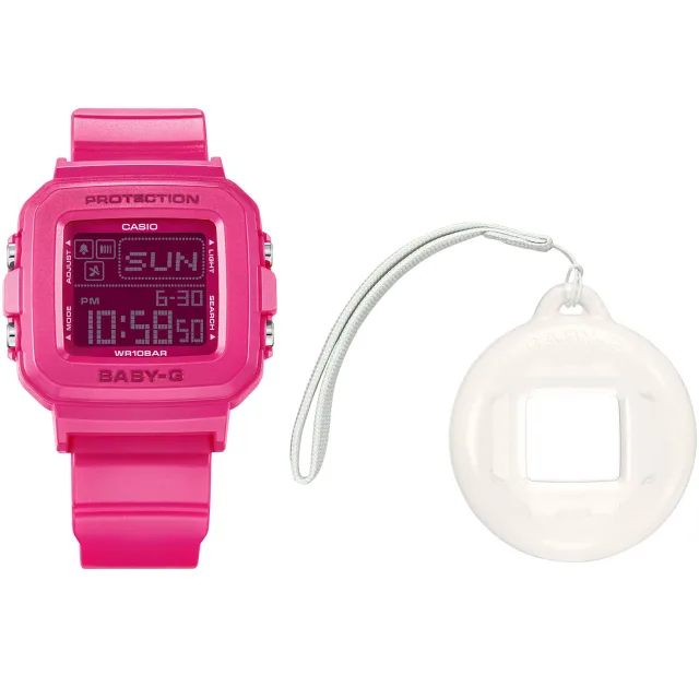 Японские наручные женские часы Casio BGD-10K-4. Коллекция Baby-G