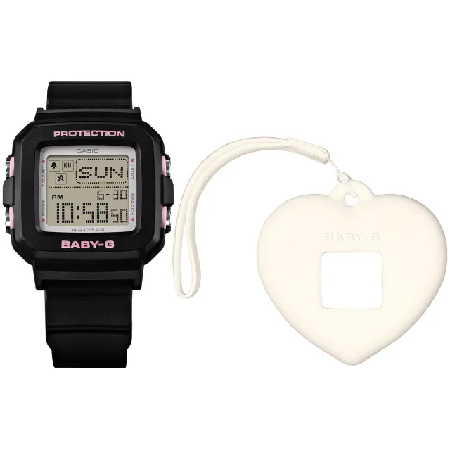 Японские наручные женские часы Casio BGD-10KH-1. Коллекция Baby-G