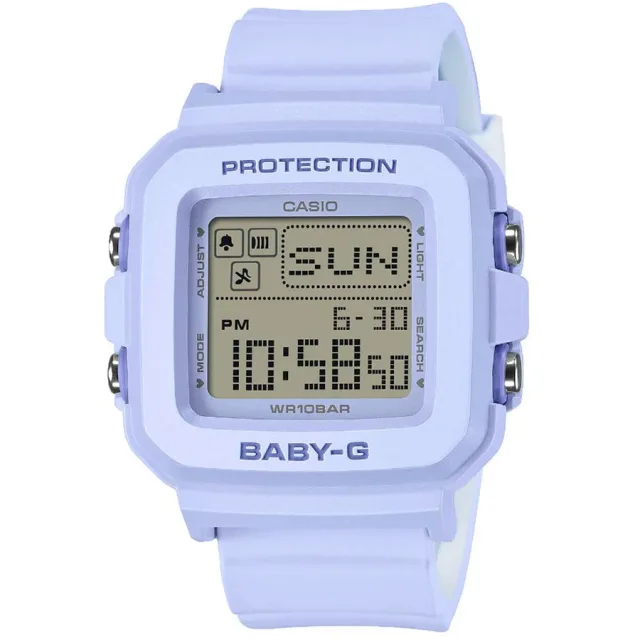 Японские наручные женские часы Casio BGD-10KH-2B. Коллекция Baby-G