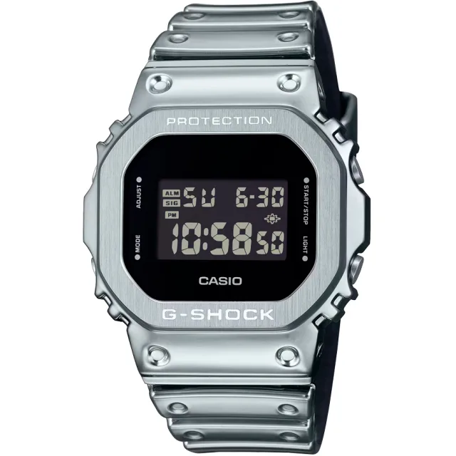 Японские наручные мужские часы Casio GM-5600YM-8. Коллекция G-Shock