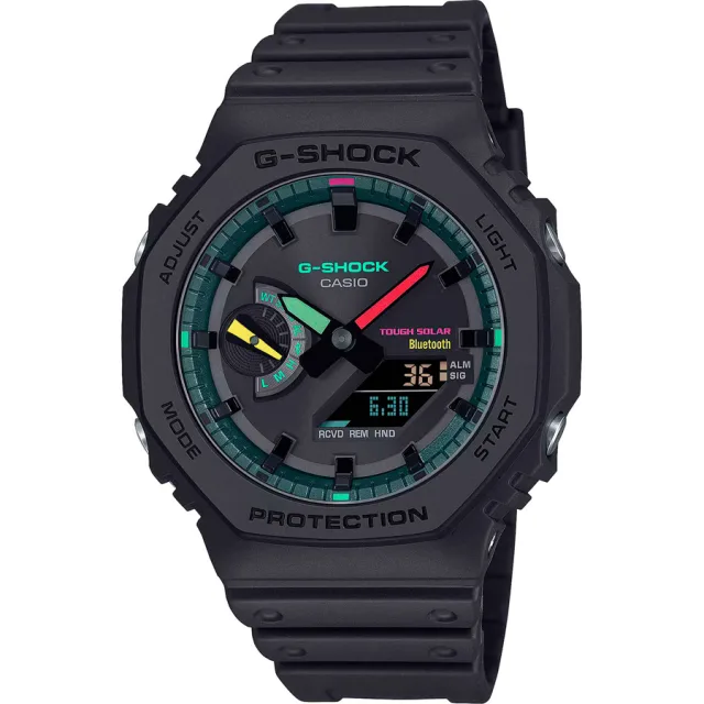 Японские наручные мужские часы Casio GA-B2100MF-1A. Коллекция G-Shock