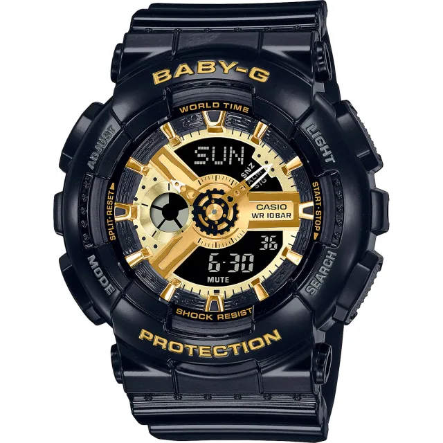 Японские наручные женские часы Casio BA-110X-1A. Коллекция Baby-G