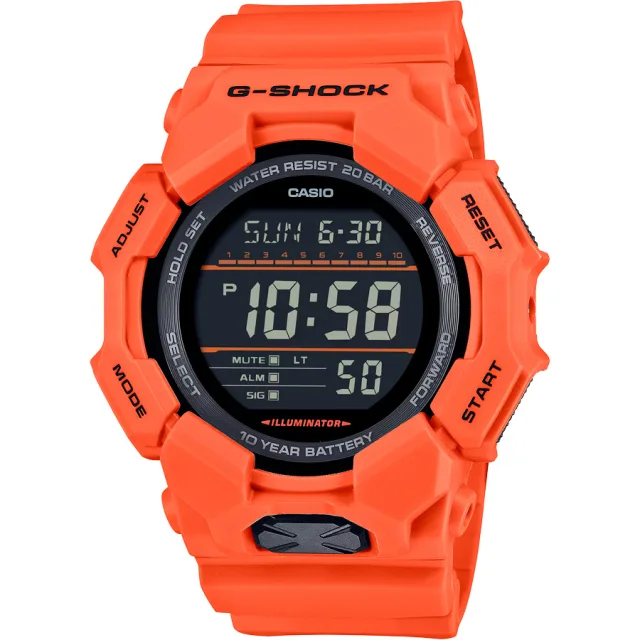 Японские наручные мужские часы Casio GD-010-4. Коллекция G-Shock