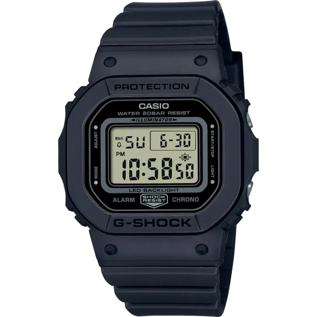 Японские наручные женские часы Casio GMD-S5600BA-1. Коллекция G-Shock