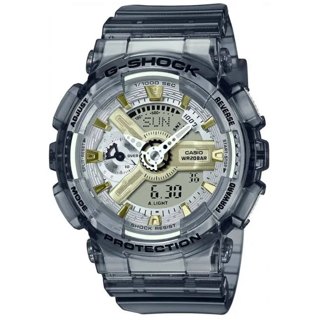 Японские наручные женские часы Casio GMA-S110GS-8A. Коллекция G-Shock