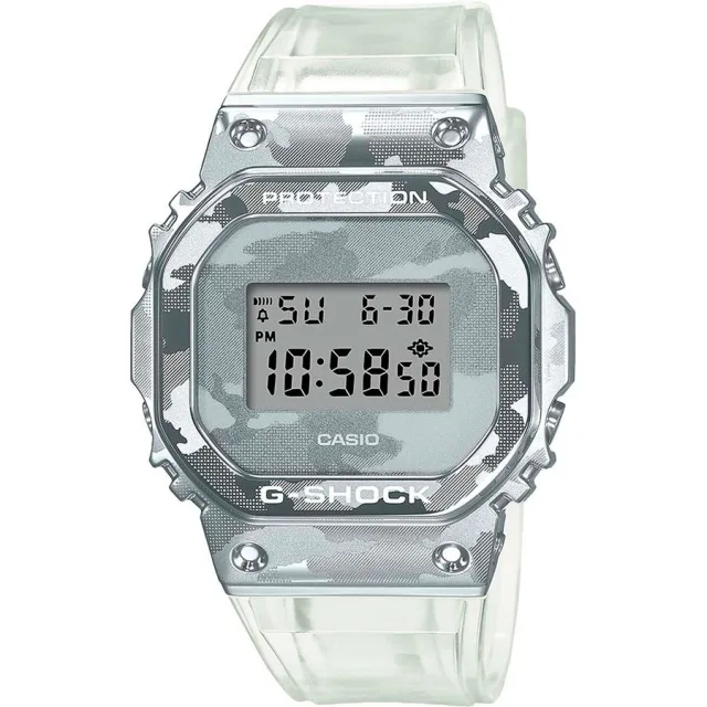 Японские наручные мужские часы Casio GM-5600SCM-1ER. Коллекция G-Shock