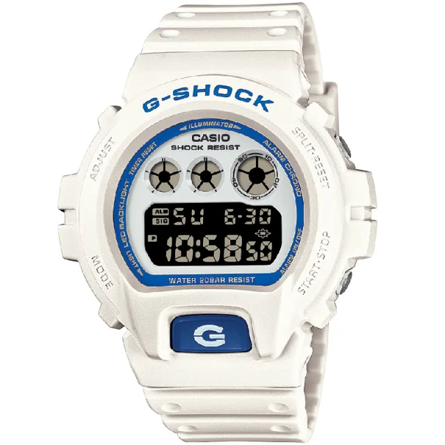 Японские наручные мужские часы Casio DW-6900HDS-7A1. Коллекция G-Shock